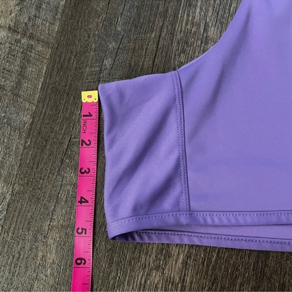 Adidas Pacer High Waisted Shorts - Size Large - Picture 6 of 6